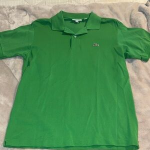 Lacoste Vibrant Green Polo Shirt